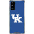 University of Kentucky UK on Blue Galaxy S20 FE Clear Case