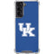 University of Kentucky UK on Blue Galaxy S21 5G Clear Case