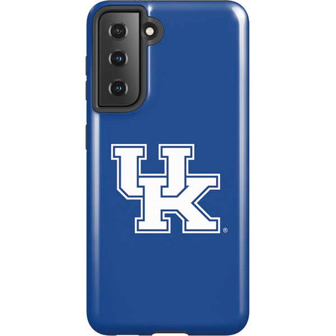 University of Kentucky UK on Blue Galaxy S21 5G Pro Case