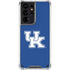 University of Kentucky UK on Blue Galaxy S21 Ultra 5G Clear Case