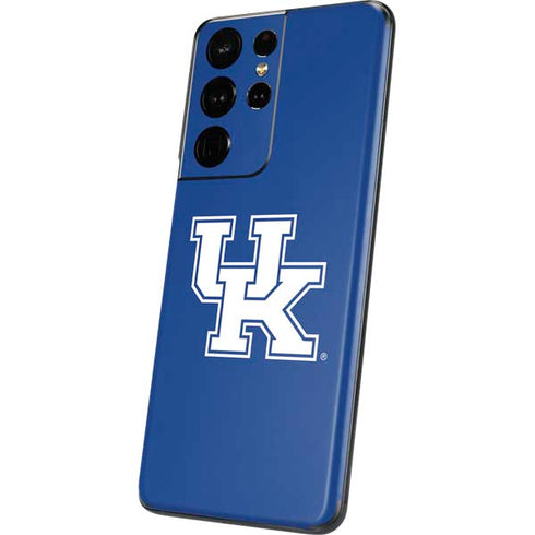 University of Kentucky UK on Blue Galaxy S21 Ultra 5G Skin