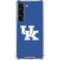 University of Kentucky UK on Blue Galaxy S23 Clear Case