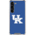 University of Kentucky UK on Blue Galaxy S23 Clear Case