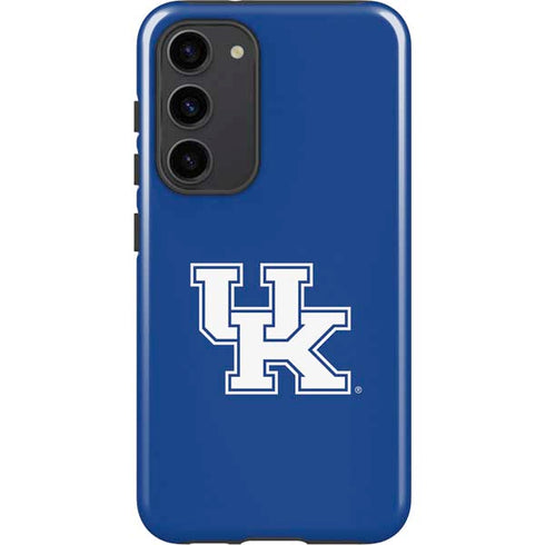 University of Kentucky UK on Blue Galaxy S23 Plus Pro Case