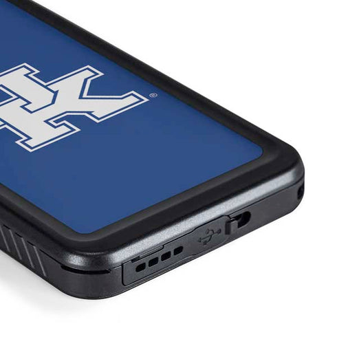 University of Kentucky UK on Blue Galaxy S23 Plus Waterproof Case