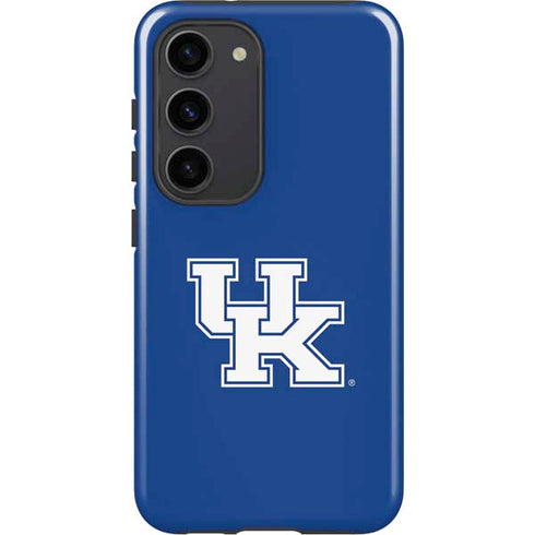 University of Kentucky UK on Blue Galaxy S23 Pro Case