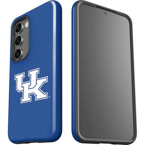 University of Kentucky UK on Blue Galaxy S23 Pro Case