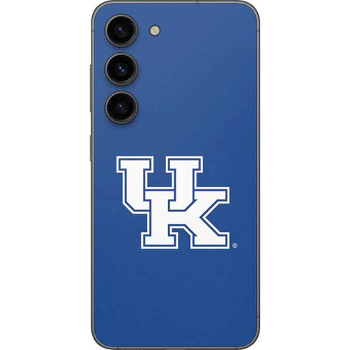 University of Kentucky UK on Blue Galaxy S23 Skin