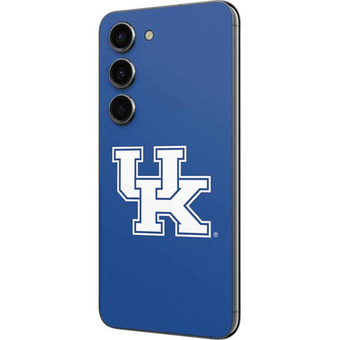 University of Kentucky UK on Blue Galaxy S23 Skin