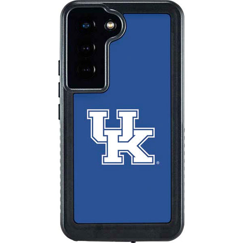 University of Kentucky UK on Blue Galaxy S23 Waterproof Case