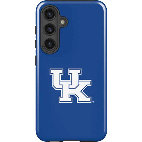 University of Kentucky UK on Blue Galaxy S24 Impact Case