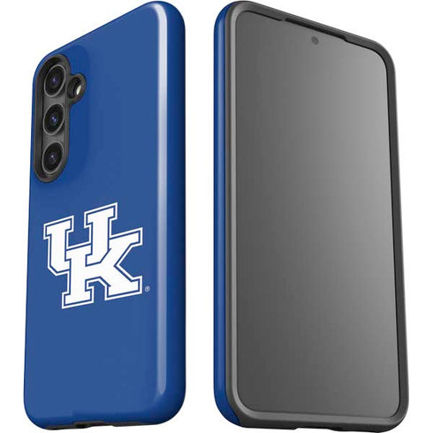 University of Kentucky UK on Blue Galaxy S24 Impact Case