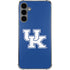 University of Kentucky UK on Blue Galaxy S24 Plus Clear Case