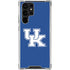University of Kentucky UK on Blue Galaxy S24 Ultra Clear Case