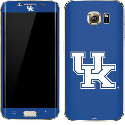 University of Kentucky UK on Blue Galaxy S7 Edge Skin