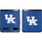 University of Kentucky UK on Blue Galaxy Z Flip Skin