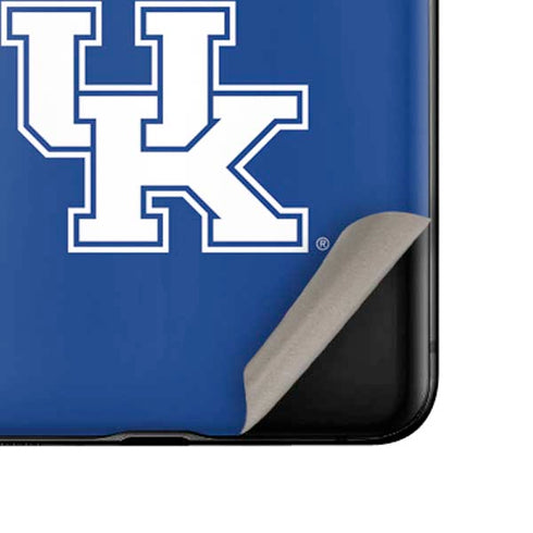 University of Kentucky UK on Blue Galaxy Z Flip Skin