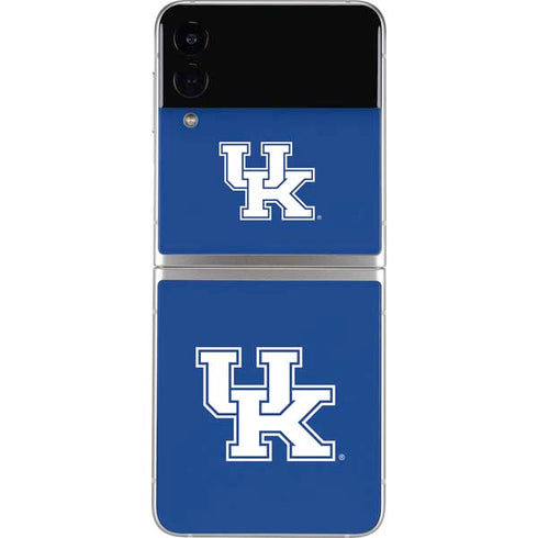 University of Kentucky UK on Blue Galaxy Z Flip3 5G Skin