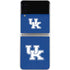 University of Kentucky UK on Blue Galaxy Z Flip3 5G Skin