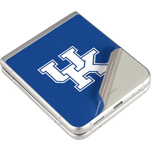 University of Kentucky UK on Blue Galaxy Z Flip3 5G Skin