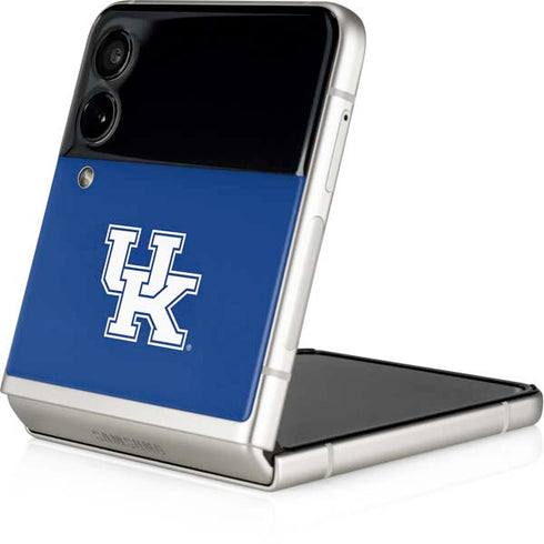 University of Kentucky UK on Blue Galaxy Z Flip3 5G Skin