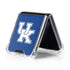 University of Kentucky UK on Blue Galaxy Z Flip5 5G Clear Case