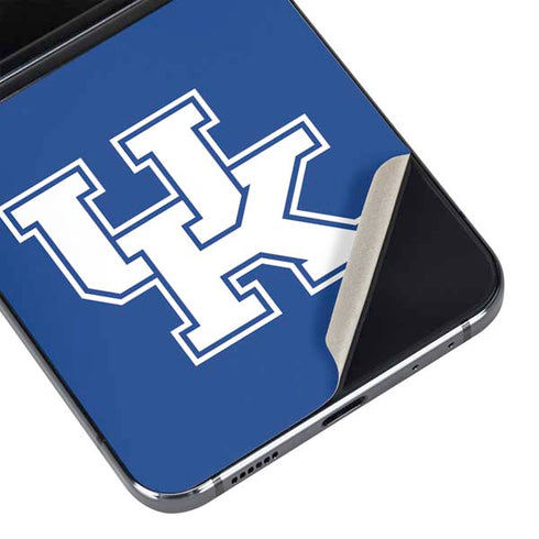 University of Kentucky UK on Blue Galaxy Z Flip5 5G Skin