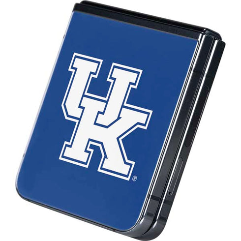 University of Kentucky UK on Blue Galaxy Z Flip5 5G Skin