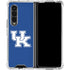 University of Kentucky UK on Blue Galaxy Z Fold4 5G Clear Case