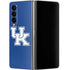 University of Kentucky UK on Blue Galaxy Z Fold4 5G Skin