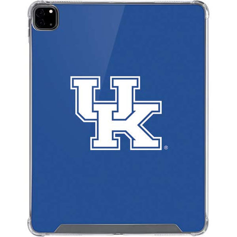 University of Kentucky UK on Blue iPad Pro 12.9in (2020) Clear Case