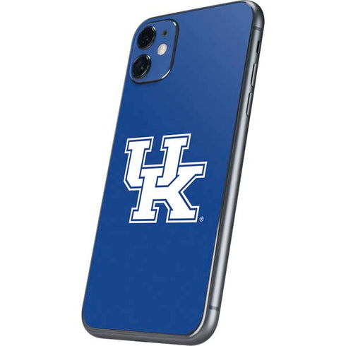 University of Kentucky UK on Blue iPhone 11 Skin