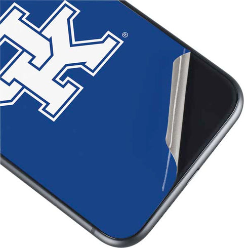 University of Kentucky UK on Blue iPhone 11 Skin