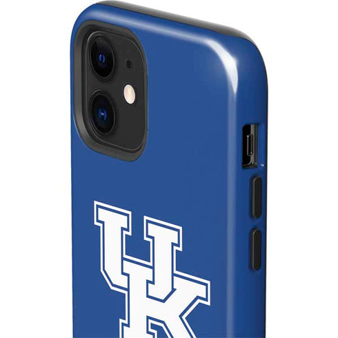 University of Kentucky UK on Blue iPhone 12 Impact Case