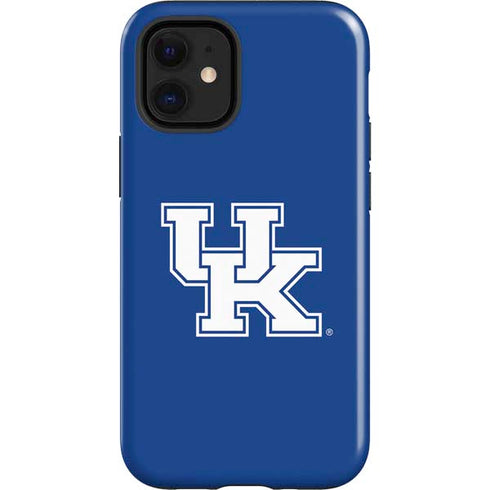 University of Kentucky UK on Blue iPhone 12 Mini Impact Case