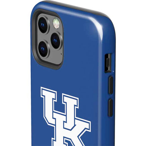 University of Kentucky UK on Blue iPhone 12 Pro Impact Case