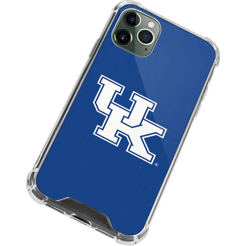 University of Kentucky UK on Blue iPhone 12 Pro Max Clear Case