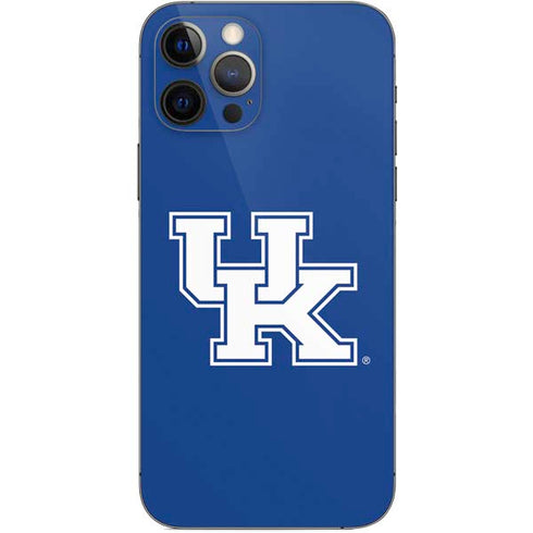 University of Kentucky UK on Blue iPhone 12 Pro Skin