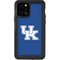 University of Kentucky UK on Blue iPhone 12 Pro Waterproof Case