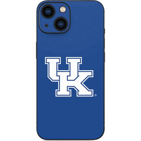 University of Kentucky UK on Blue iPhone 13 Mini Skin