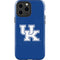 University of Kentucky UK on Blue iPhone 13 Pro Max Impact Case