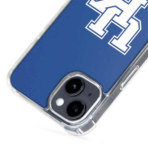 University of Kentucky UK on Blue iPhone 15 MagSafe Case