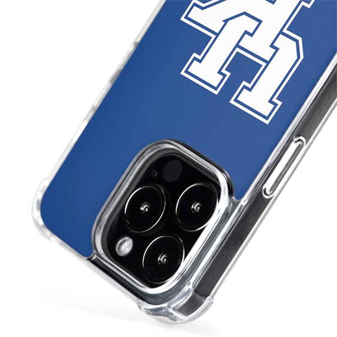 University of Kentucky UK on Blue iPhone 15 Pro MagSafe Case