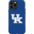 University of Kentucky UK on Blue iPhone 15 Pro Max Impact Case