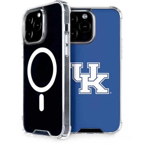 University of Kentucky UK on Blue iPhone 15 Pro Max MagSafe Case