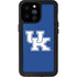 University of Kentucky UK on Blue iPhone 14 Pro Max Waterproof Case