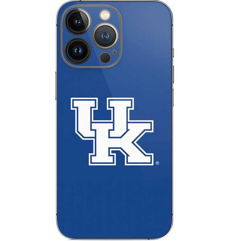 University of Kentucky UK on Blue iPhone 14 Pro Skin