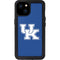 University of Kentucky UK on Blue iPhone 15 Plus Waterproof Case
