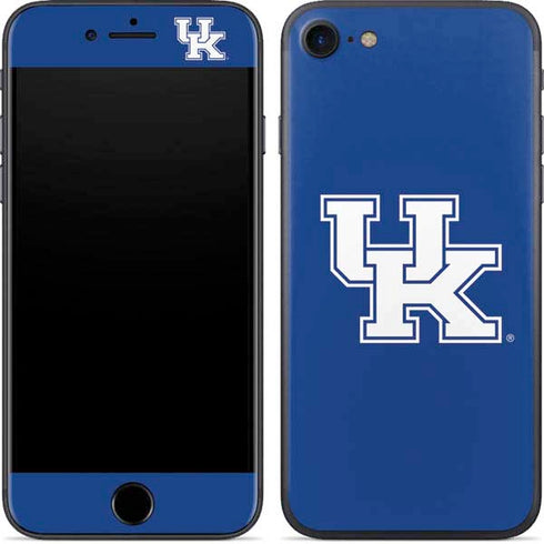 University of Kentucky UK on Blue iPhone 7 Skin