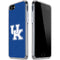 University of Kentucky UK on Blue iPhone SE (2nd & 3rd Gen) Clear Case